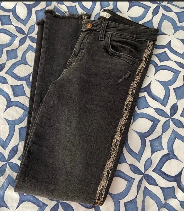 Snakeskin Stripe Jeans - Image 3