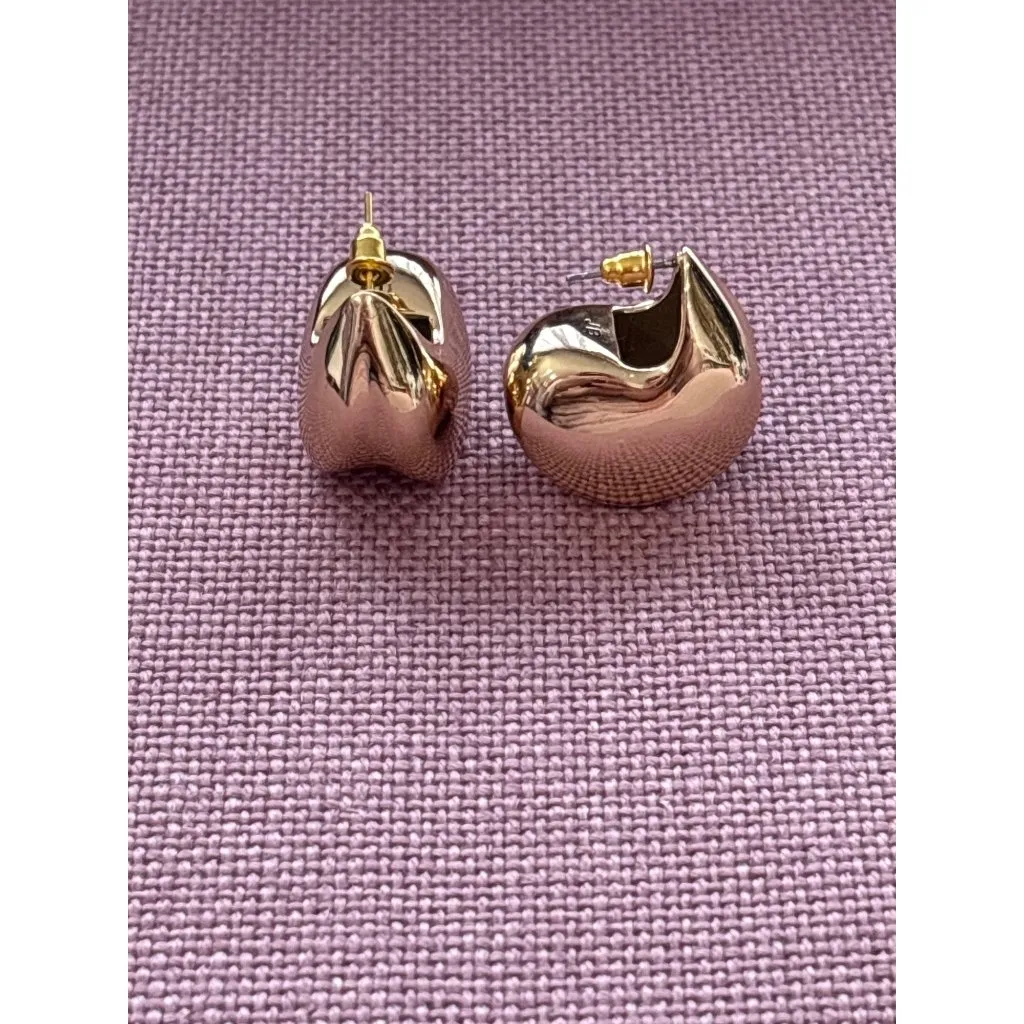 Jenny Bird Nouveaux Puff Earrings in Gold One Size Womens Jewelry - Image 7