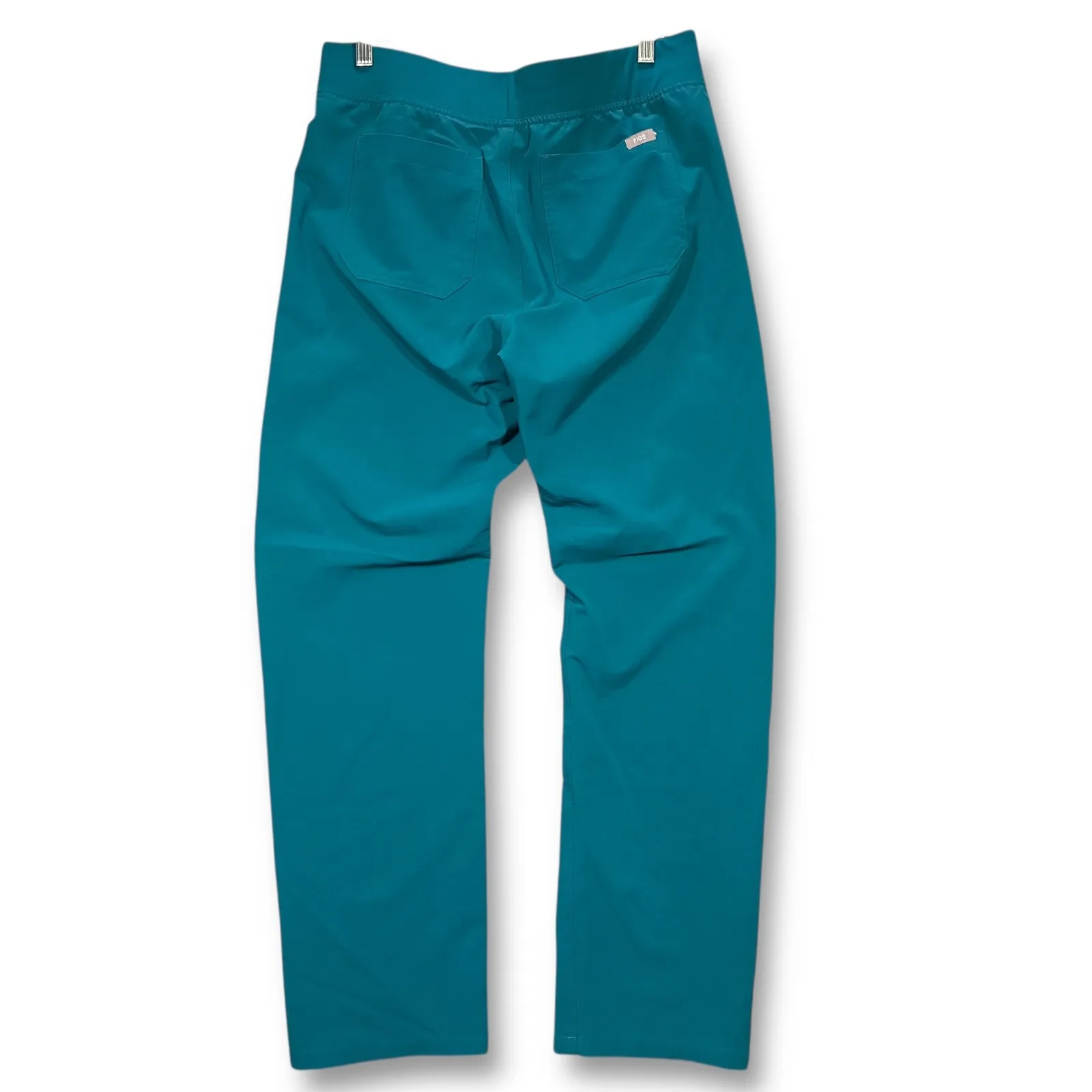 FIGS Livingston Technical Collection Teal Scrub Pants Women's MT Tall - Image 2