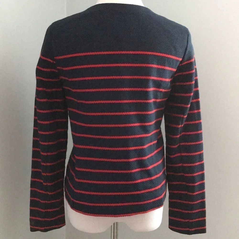NWOT!! Tommy Hilfiger Navy Stripe Nautical Blazer - Image 5
