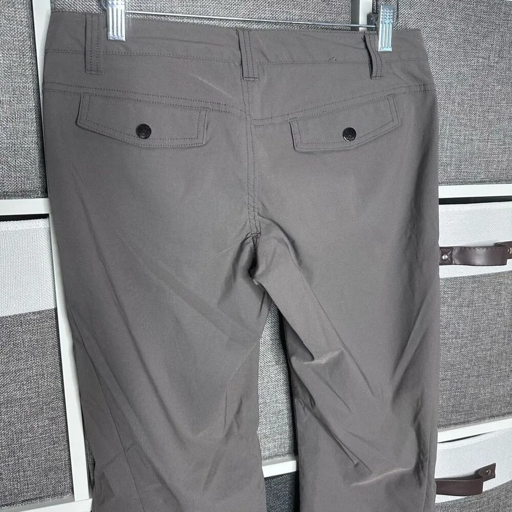Athleta Womens Dipper Bootcut Nylon Outdoor Hiking Pants Size 6P Gray - Image 9