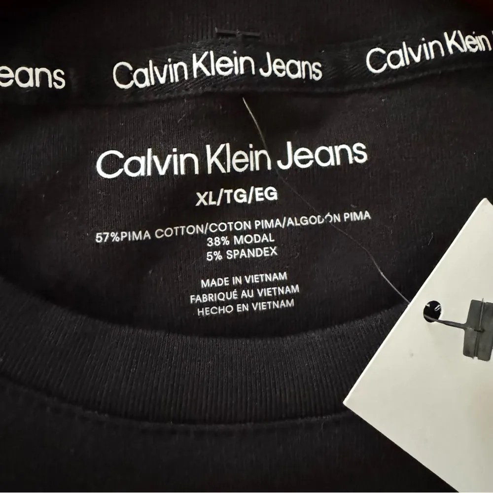 Calvin Klein Jeans black sleeveless tank top thong bodysuit size XL NWT $60 - Image 8