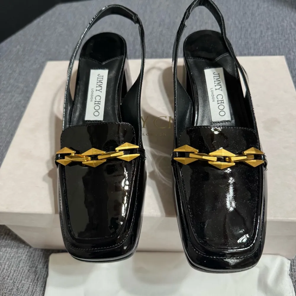 Jimmy Choo Diamond Tilda Sling Back 45 Pumps - Image 4