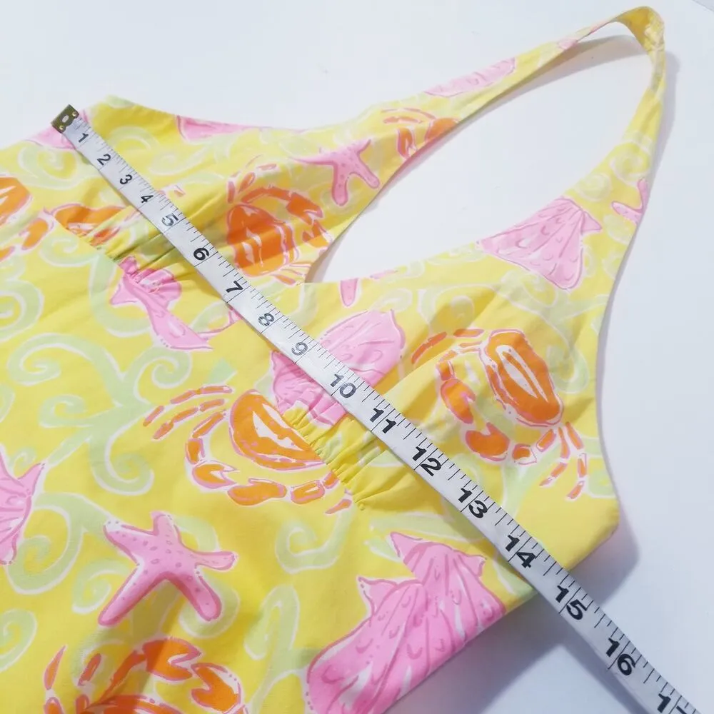 Lilly Pulitzer Bright Colors Under the Sea Halter Mini Dress - Image 4