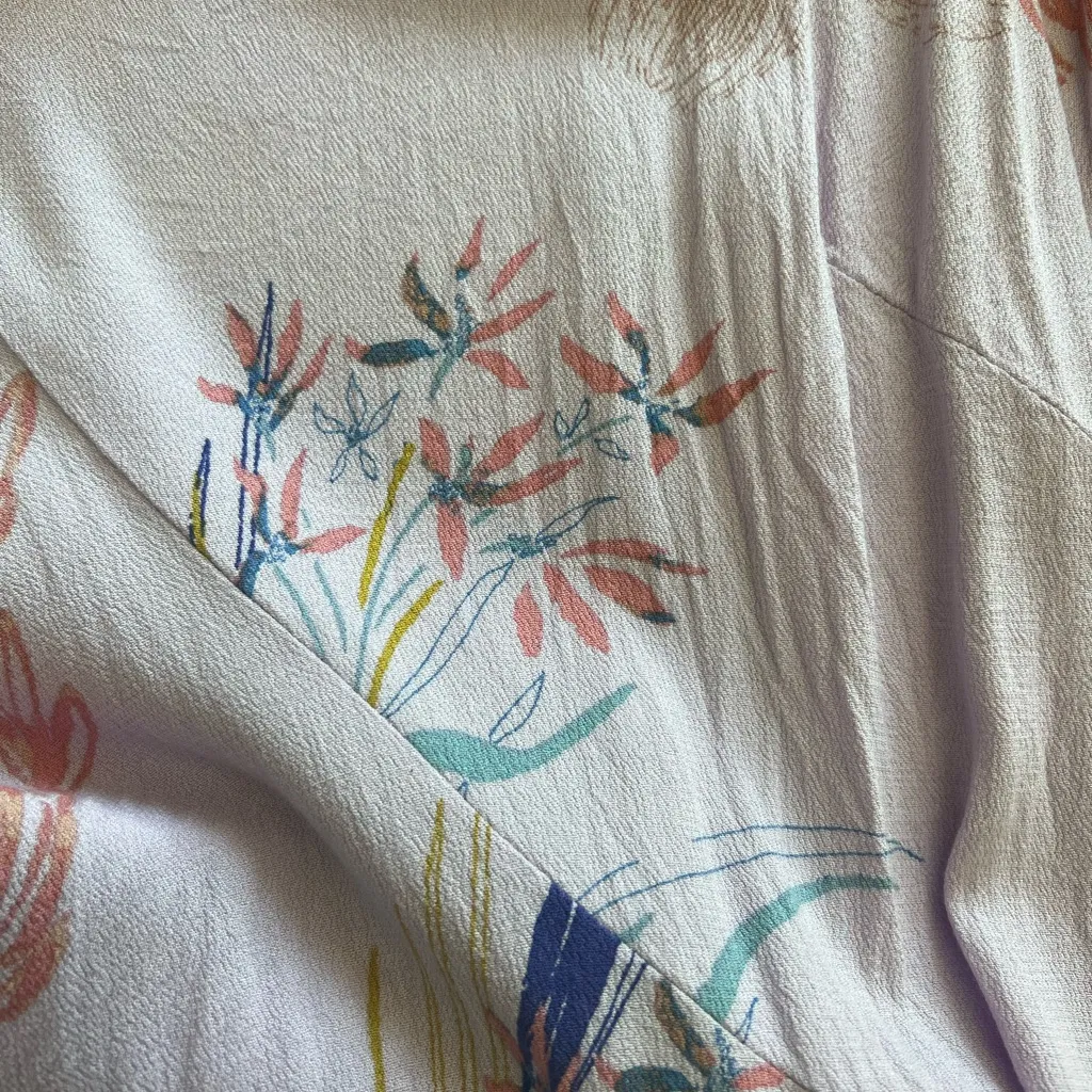 FREE‎ PEOPLE BOHO LILAC CLEAR SKIES COLD SHOULDER TUNIC DRESS - Image 13