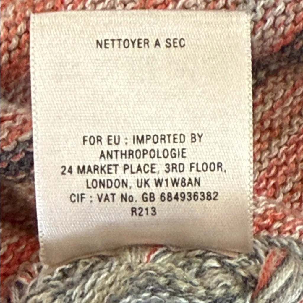 Sparrow Anthropologie Multicolor Fringe Midi Skirt (Poncho) Gray - Image 10