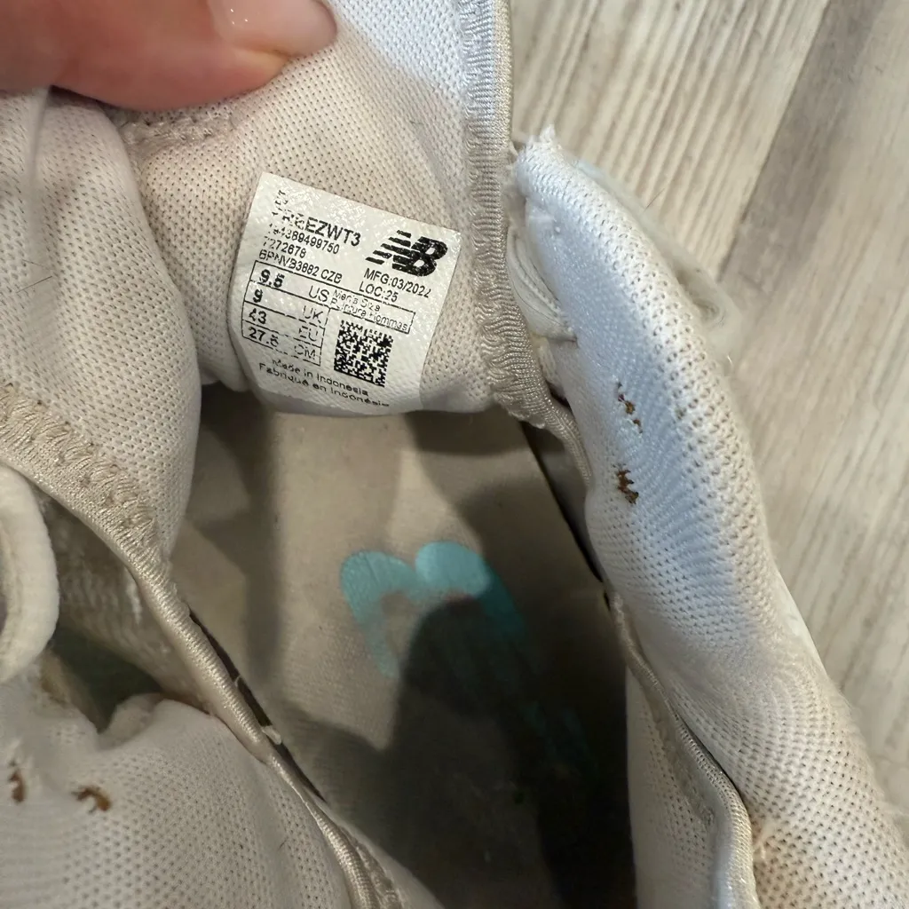 New Balance White cleats - Image 2