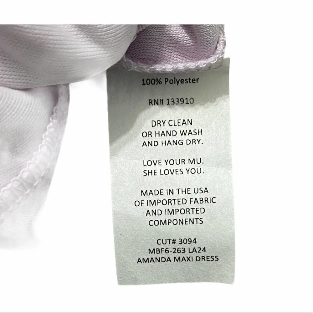 Show Me Your Mumu Amanda Maxi Dress Bridesmaid Wedding Lavender‎ Purple Small - Image 11