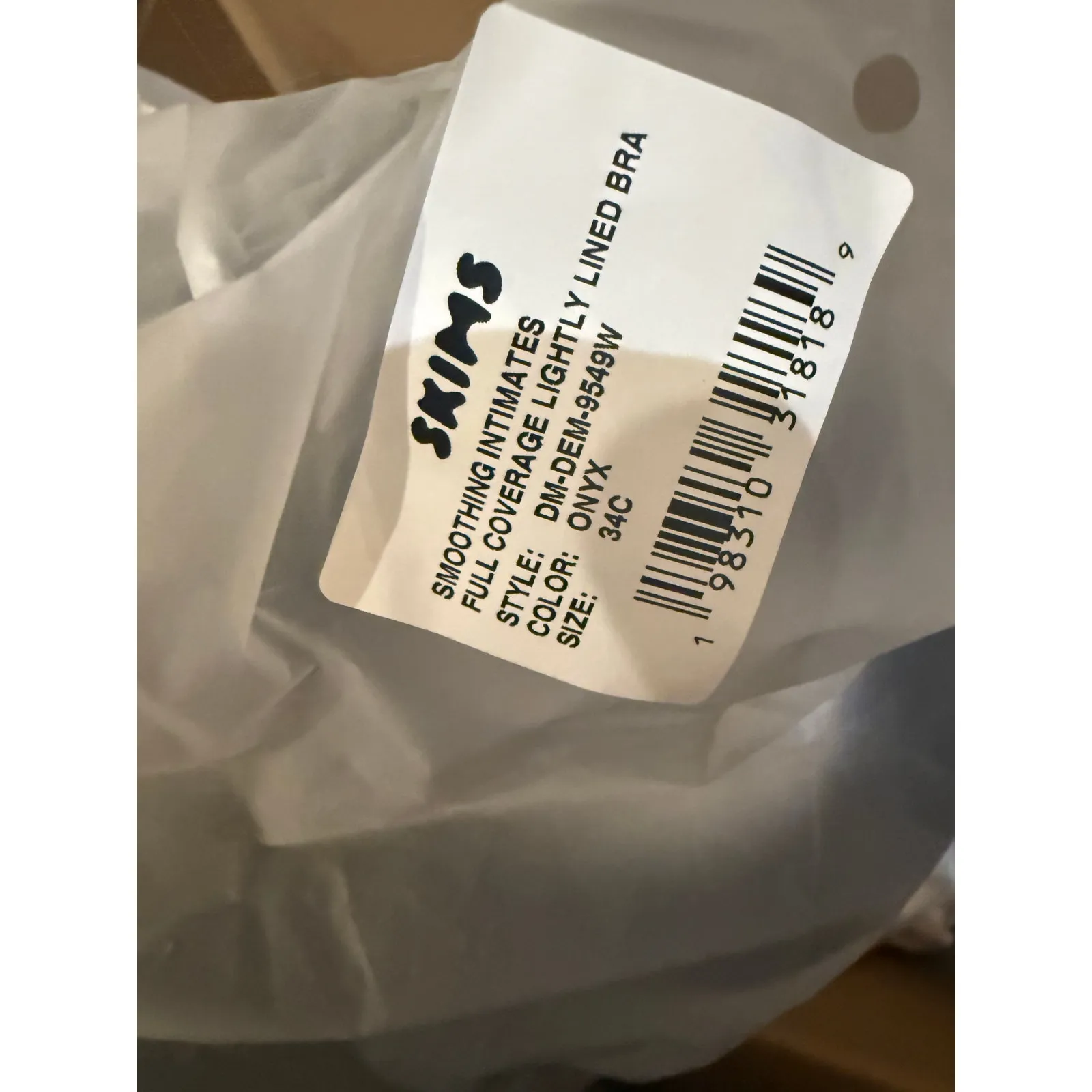 NEW- NWT Skims Smoothing Intimates Full Coverage Bra – Onyx – 42DDD - Image 5