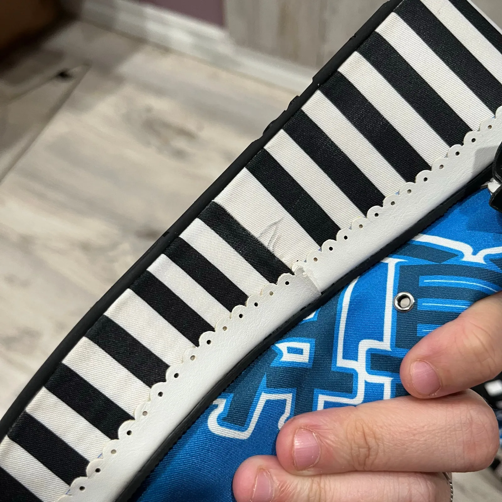 Hot Chocolate Design Chocolaticas Aristocrat Lolita Mary Jane Platforms Sz 6 Blue - Image 8