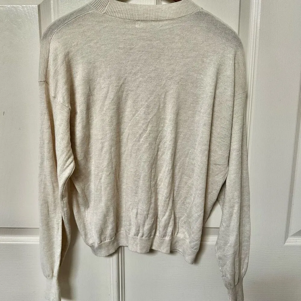 Brass Plum Nordstrom crew neck long sleeved sweater - Image 2