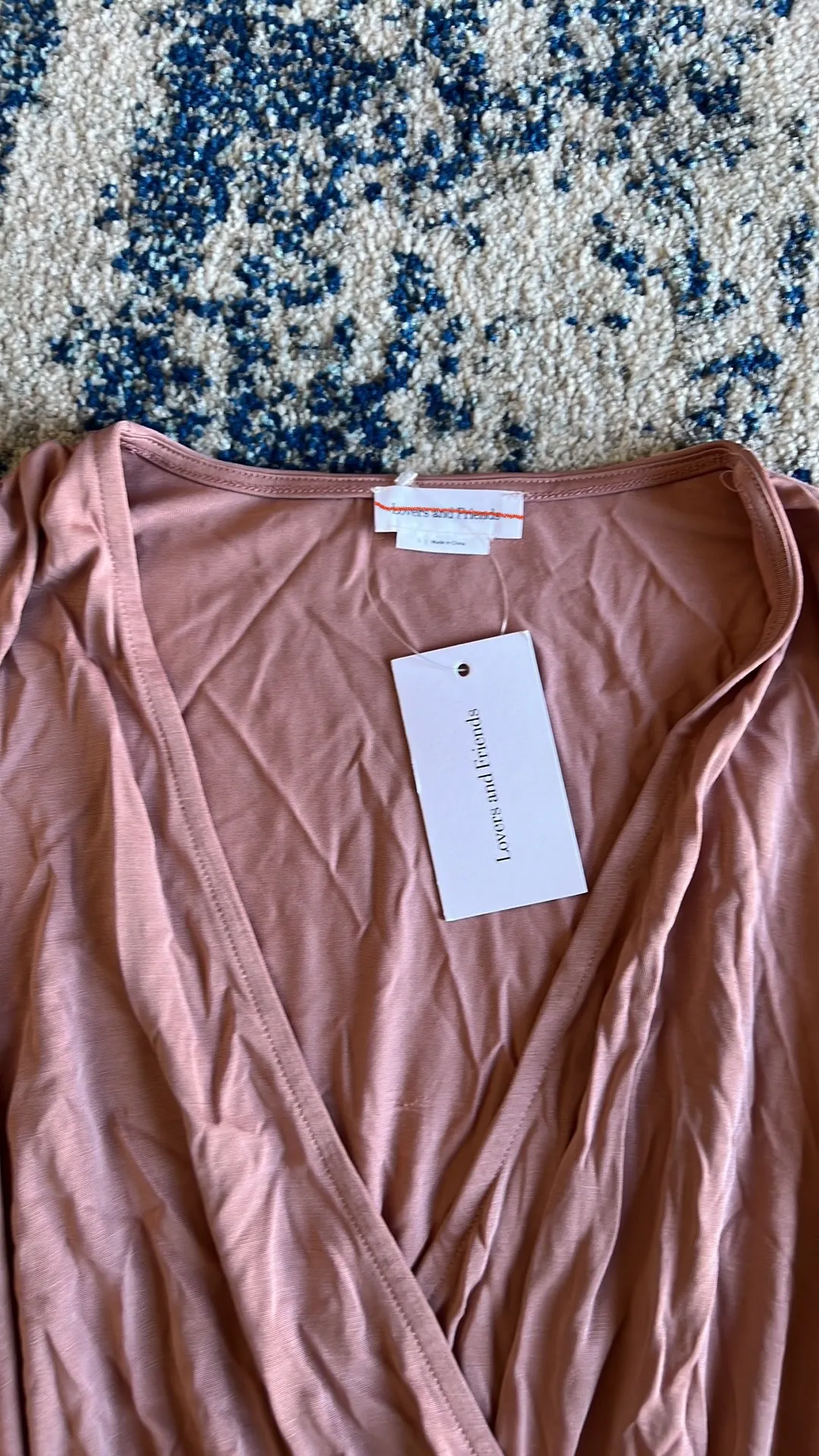 Lovers and Friends Emmy Dress in Mauve Small - Image 7