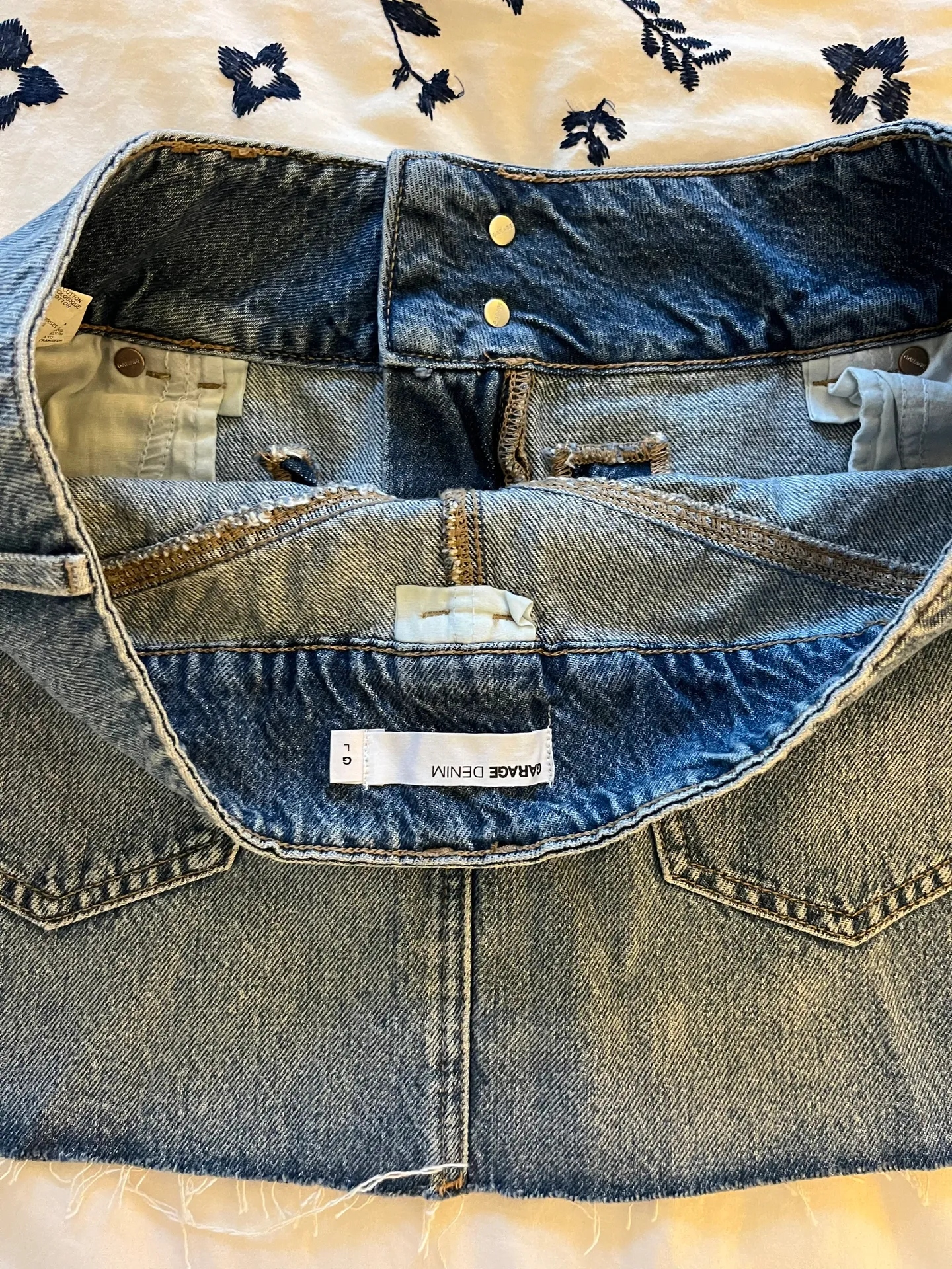 Garage Denim Skirt - Image 5