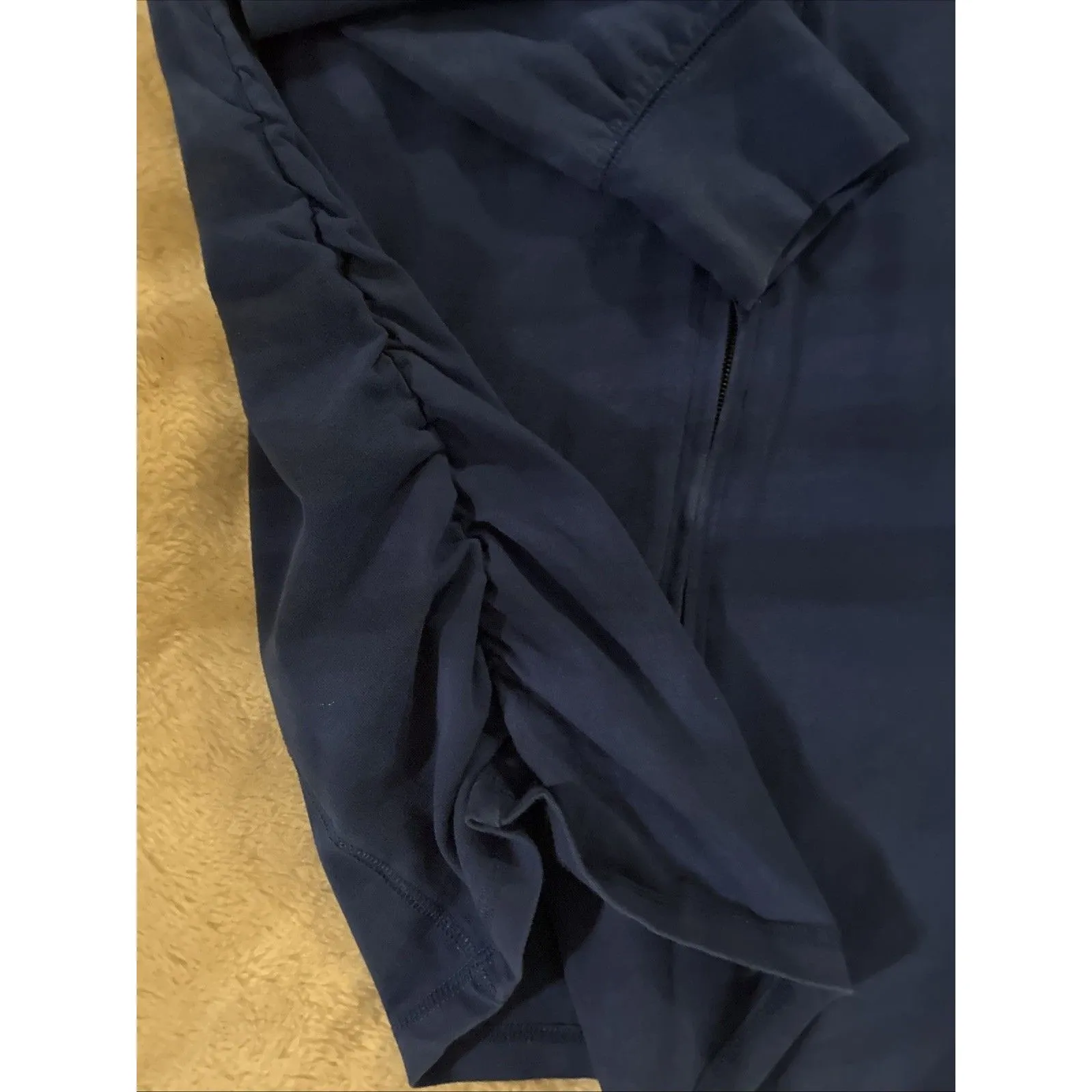 Motherhood Maternity Women’s Full Zip Jacket L Blue Activewear Yoga Workout Size undefined - Image 2