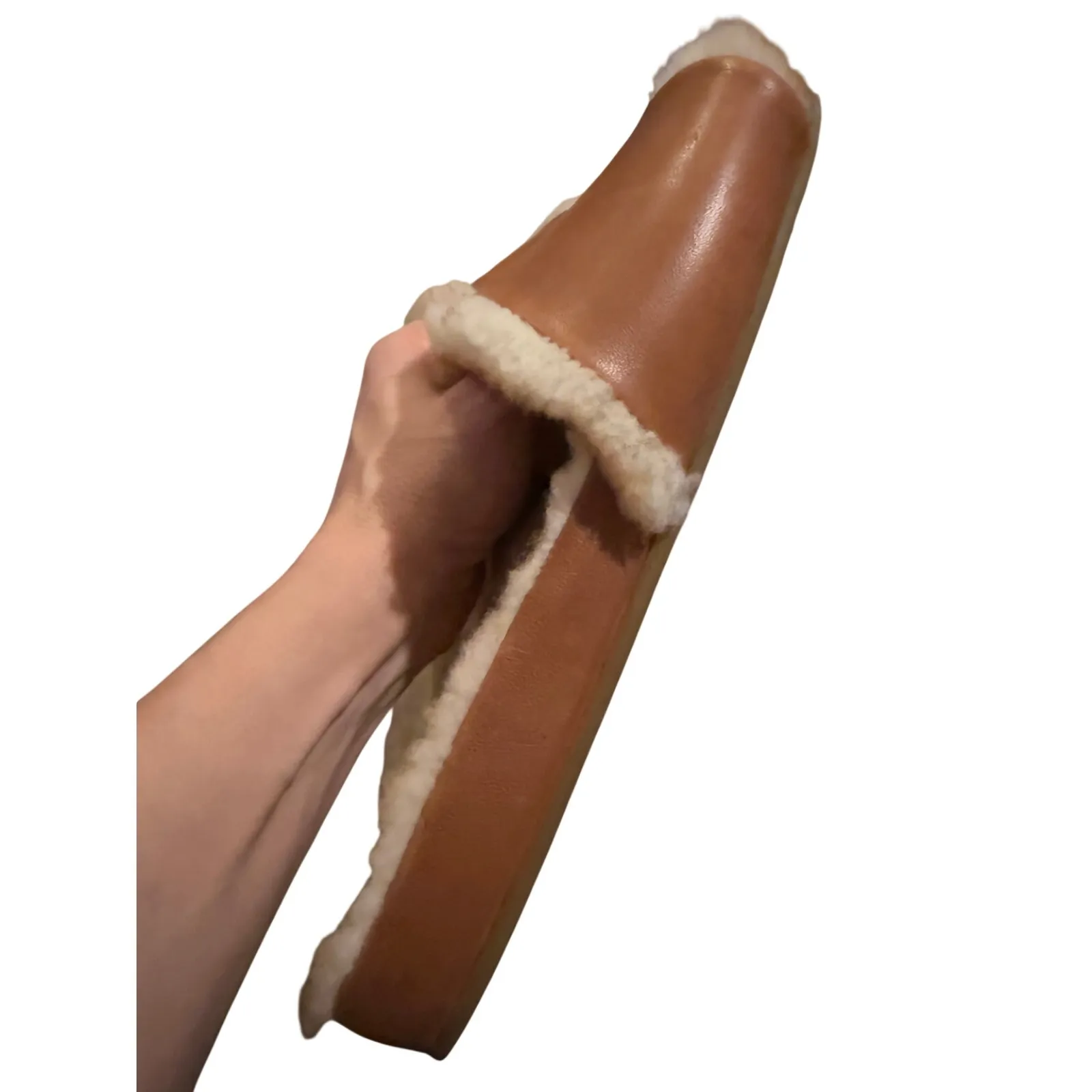 Beek Gallito Más Shearling Slide Sandals Women’s Size 9 Brown - Image 9