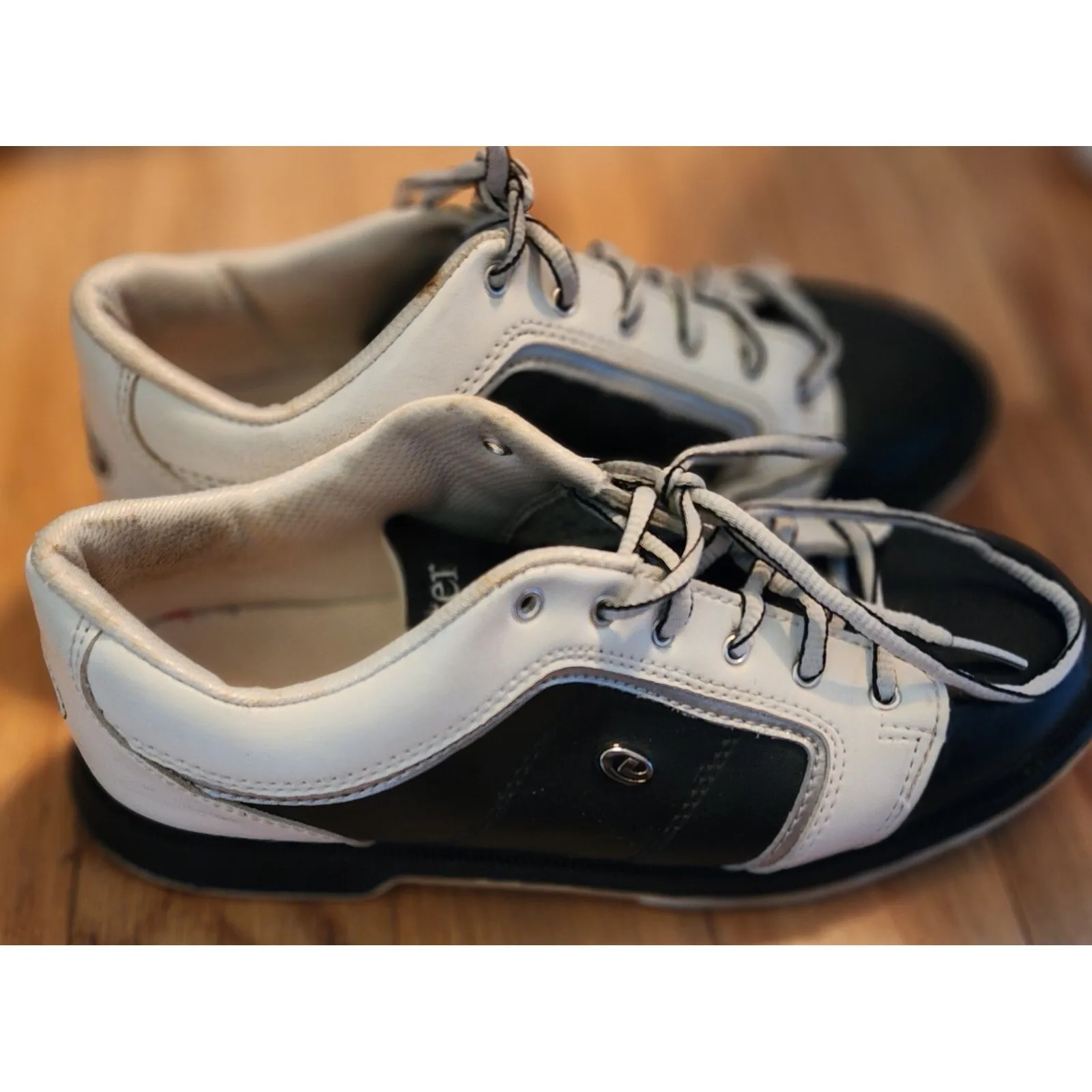 Dexter Bowling‎ Shoes Athletic Comfort Performance Black White Lace Up Size 7M - Image 3