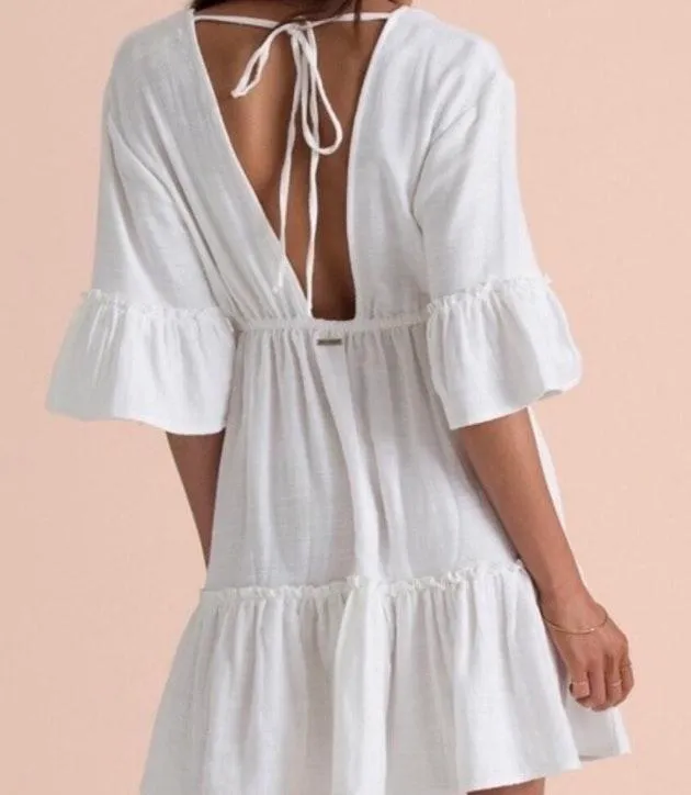 Sunny Daze White Cover Up Size M - Image 2