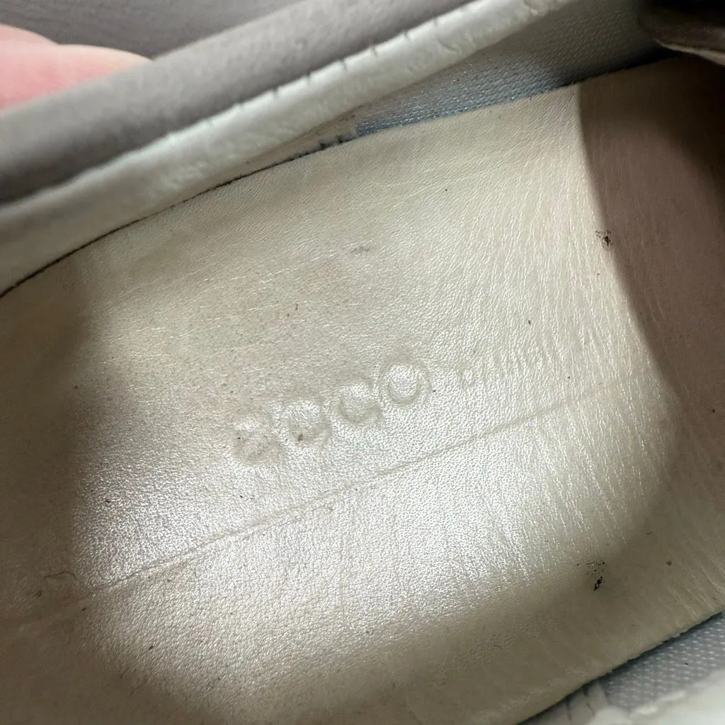 Ecco Women’s Soft 7 tan leather sneaker comfort shoe size 6 - Image 4