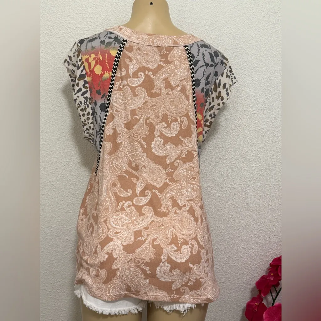 Graphic Cap Sleeve Relaxed T - Image 4