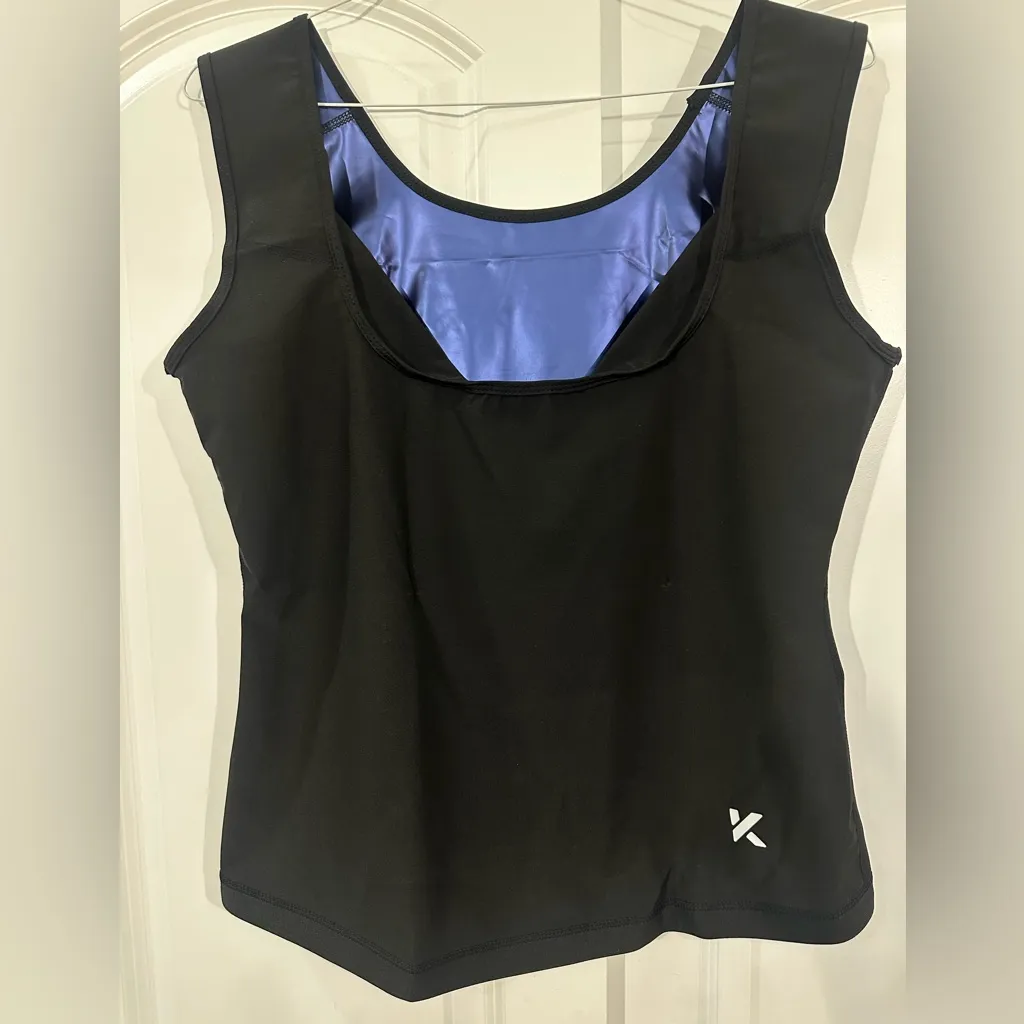 Kewlioo Sauna Compression Workout Shirt Compression Black Size 4X - Image 2