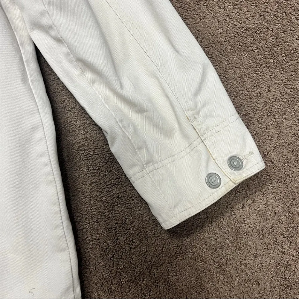 Vintage Disney Eeyore Winnie The Pooh chore jacket Women’s Size Medium Beige - Image 14