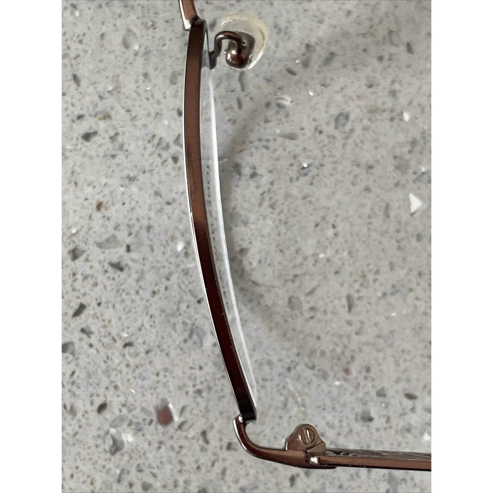 Jones New York J460 Matte Brown Half Rim Metal Eyeglasses Frames 52-17-135mm - Image 15