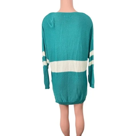 NWT Southern Shirt Varsity‎ Style Sweater Size MEDIUM Baltic Teal - Image 2