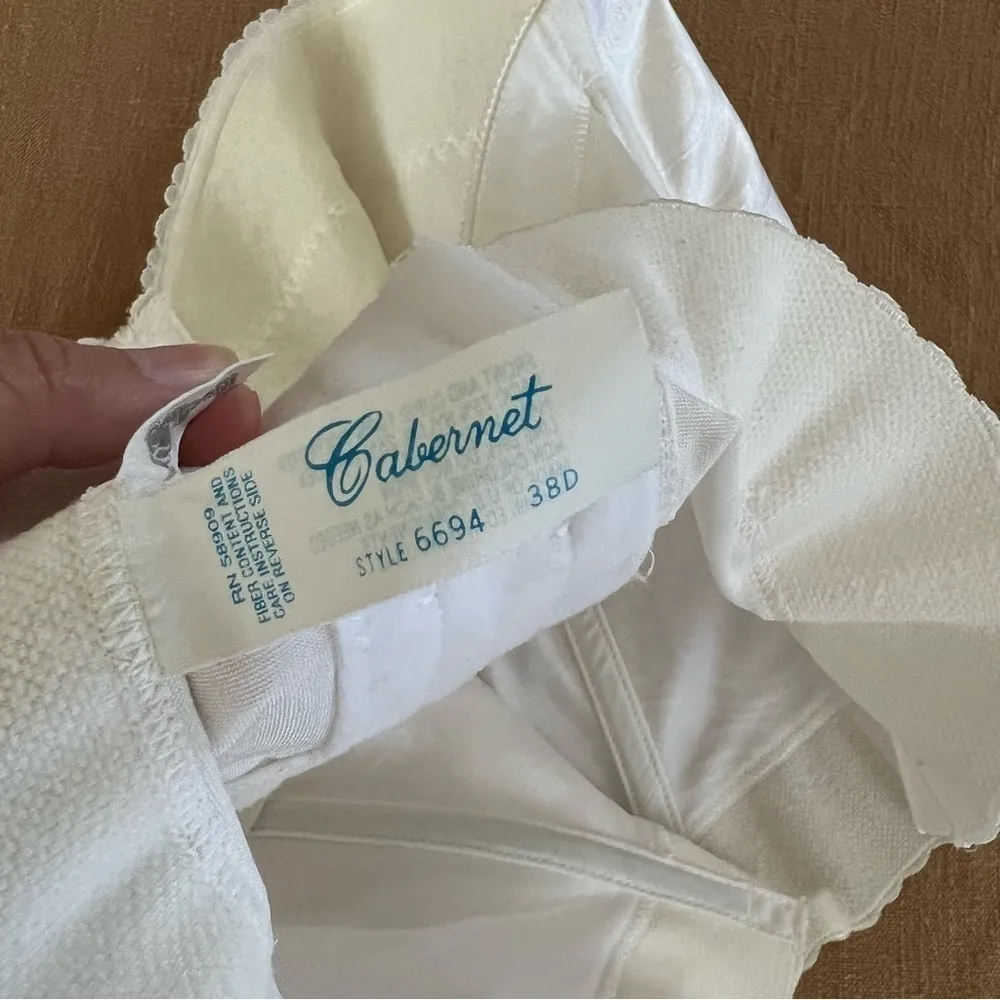 Vintage Cabernet White Bustier Corset Top Size undefined - Image 6