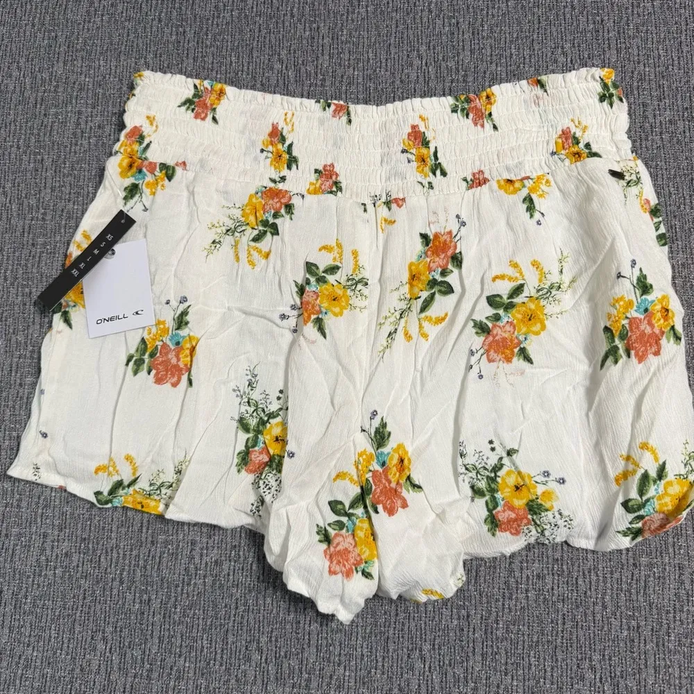 O’Neill Cove Roses Smocked Waist Shorts - Image 6