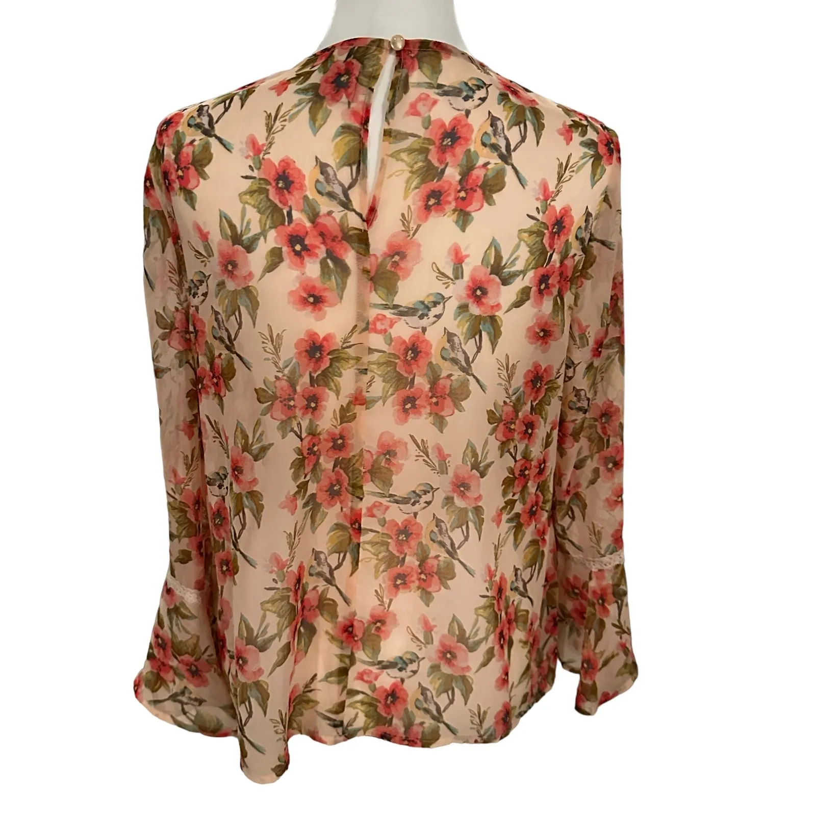 Disney Lauren Conrad Collection  Snow White Floral Top Medium - Image 3