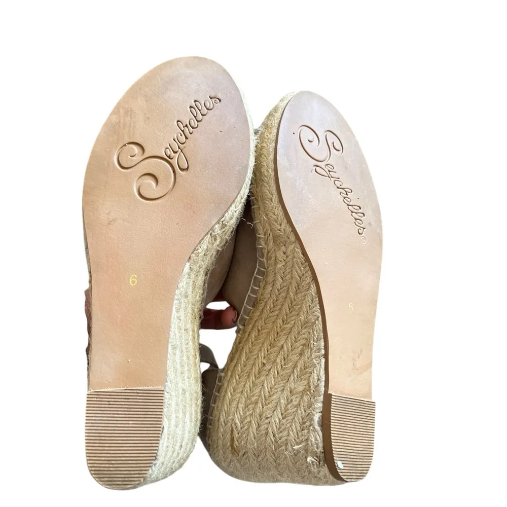 Seychelles Espadrille Wedge Suede Sandal
Women Size 6 - Image 6
