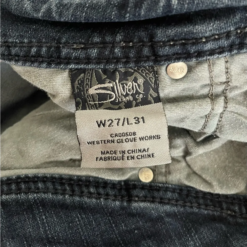 Silver SUKI Boot Cut Jeans. - Image 4