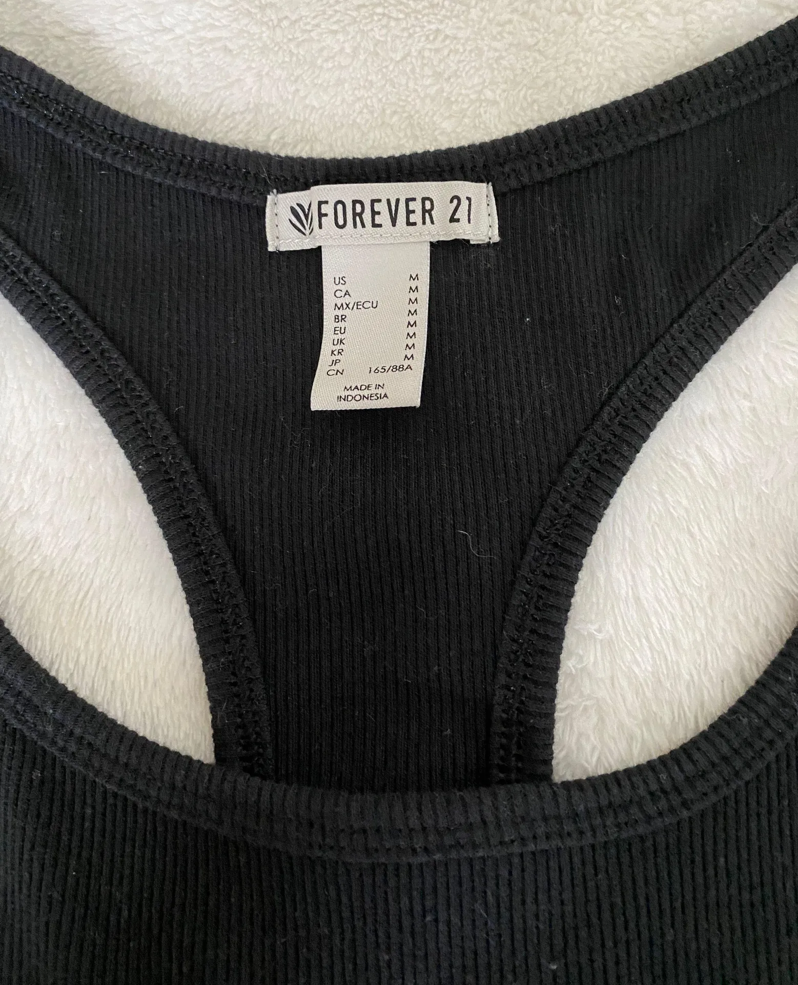 Forever 21 Cropped Racerback Tank - Image 2