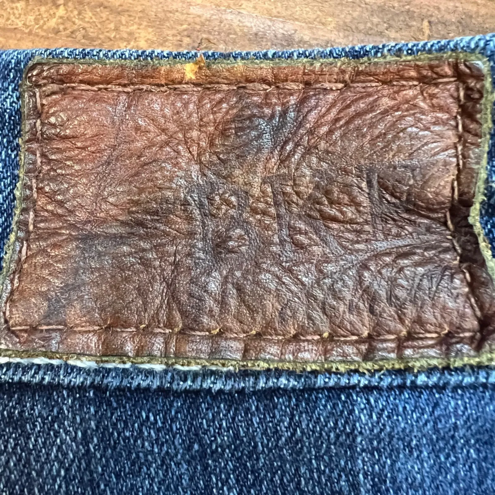 Vintage BKE Denim Jeans Men's 36R Straight Dark Wash Y2K Distressed Pockets 36 - Image 7