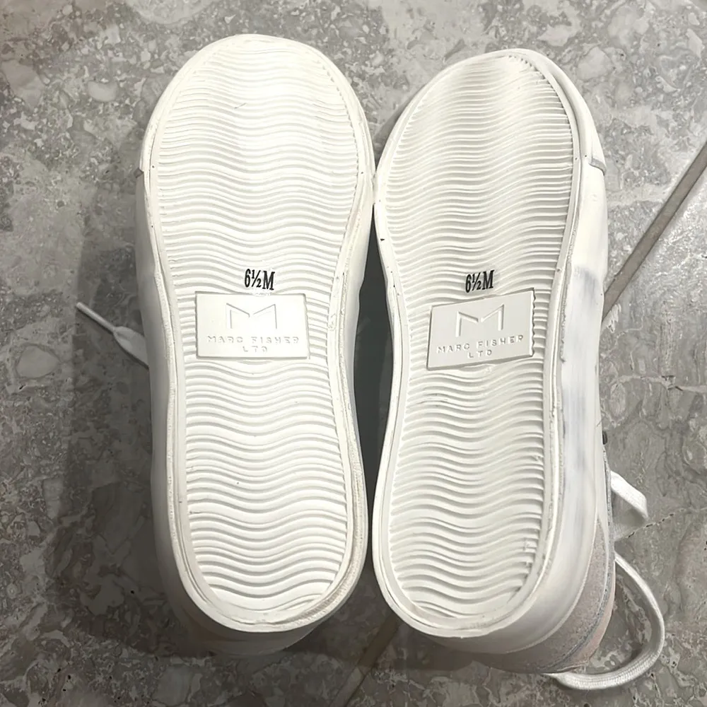 Marc Fisher LTD Merin 3 High Top Sneakers in White, Size 6.5 New in Box $160 - Image 6