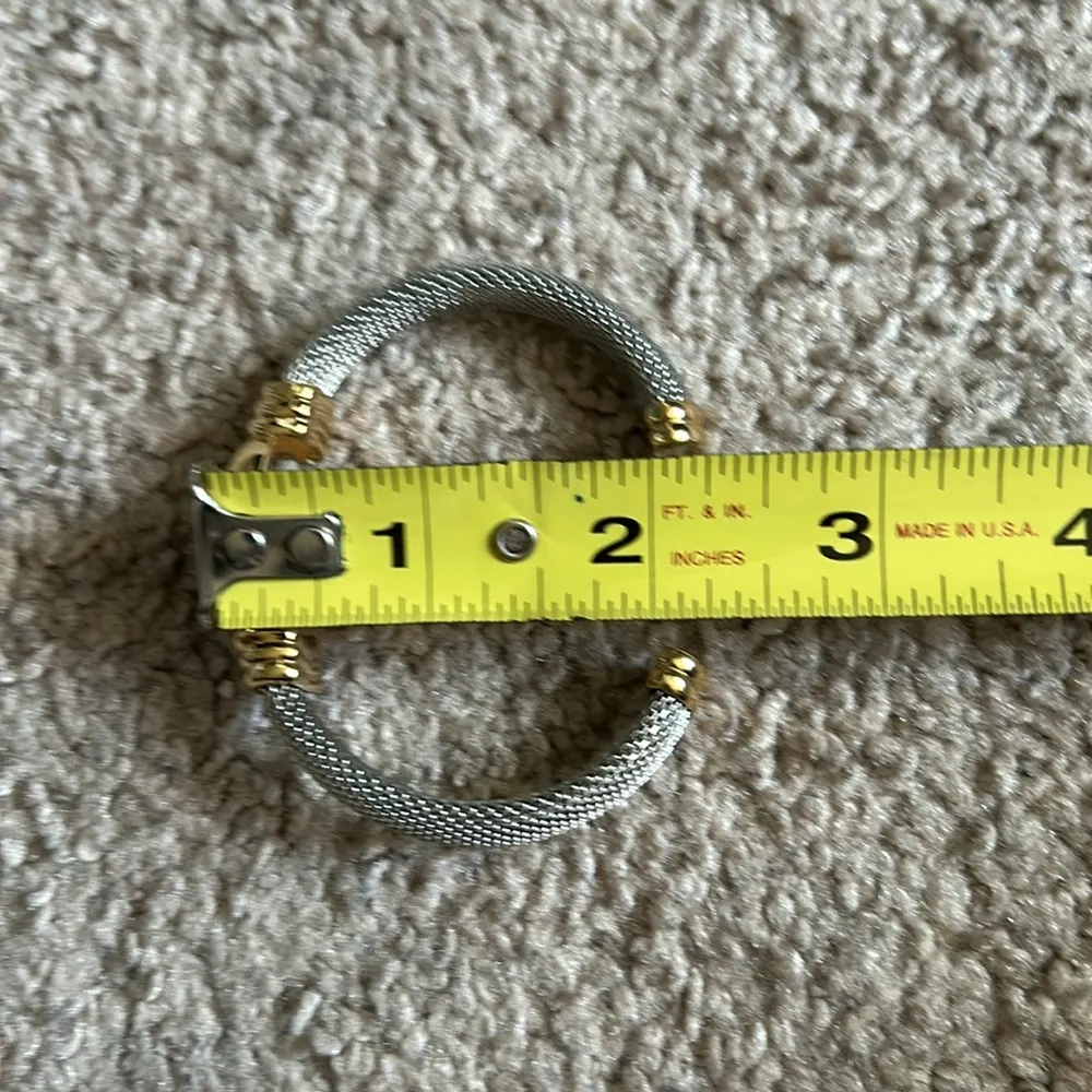 Jacklyn Smith women’s vintage two‎ tone silver/gold watch one size - Image 8