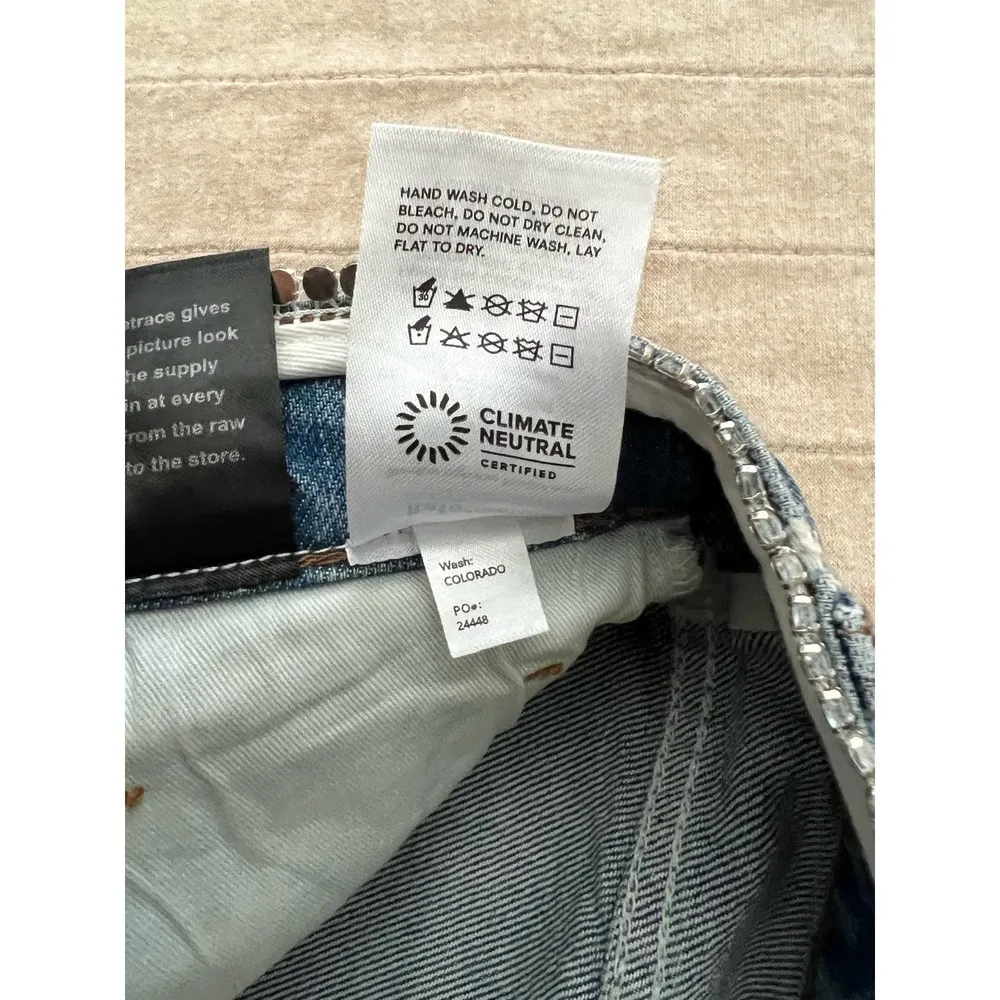 Stardust Straight Leg High Rise Jeans Medium wash - Image 11