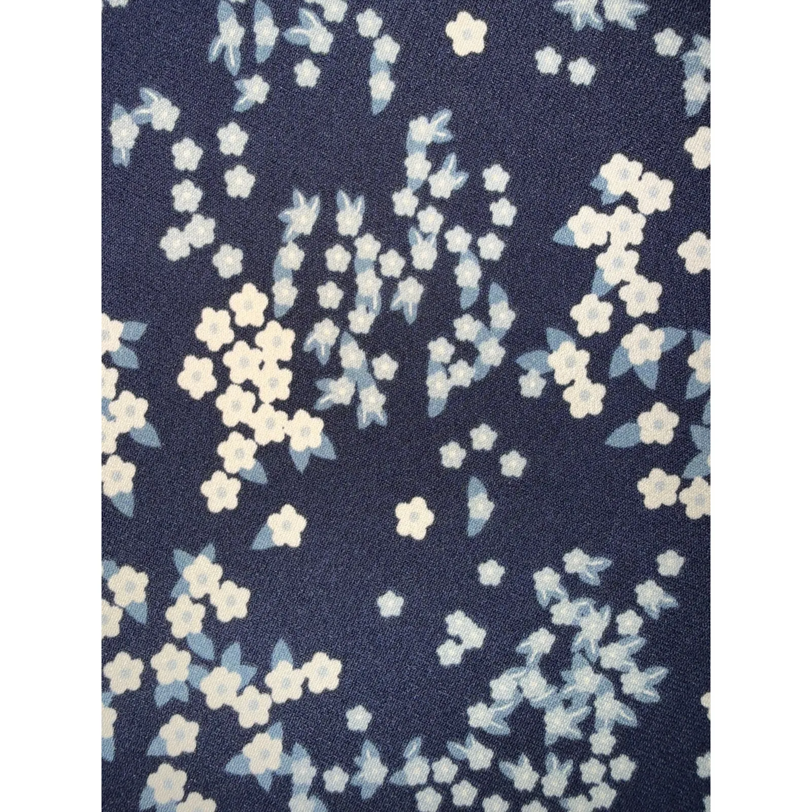 MICHAEL Michael Kors Navy Blue and White Floral Tassel Dress Size XL womens nwot - Image 6