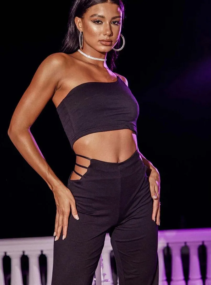 Princess Polly Black Two Piece Set - Image 3