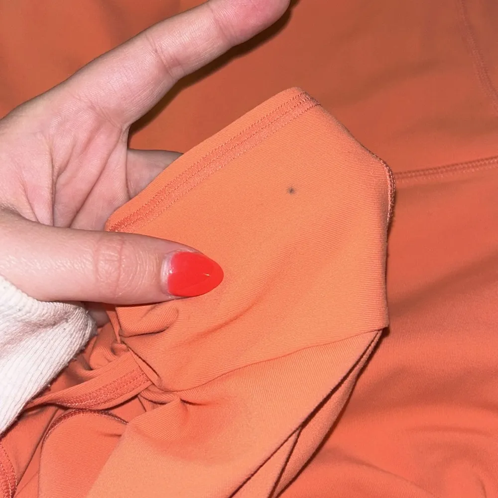 Fabletics Oasis PureLuxe High-Waisted Twist 7/8 Legging- Coral Haze - Image 7