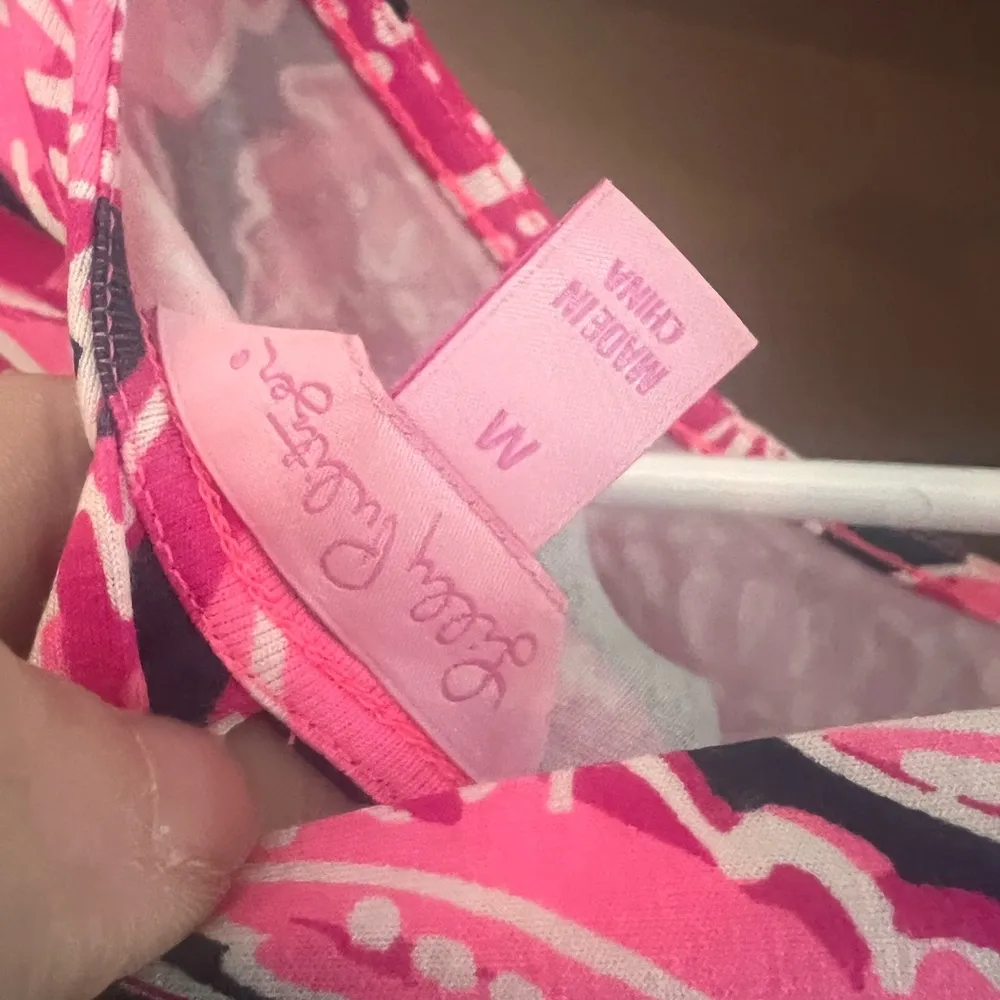 Like new Lilly Pulitzer Pink and Blue pineapple Sophia dress - Image 6