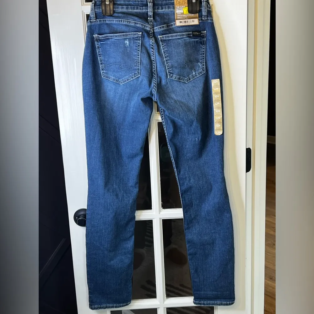 Authentic by SILVER JEANS "The Curvy Boyfriend" Jean Size 4 NWT - Image 2