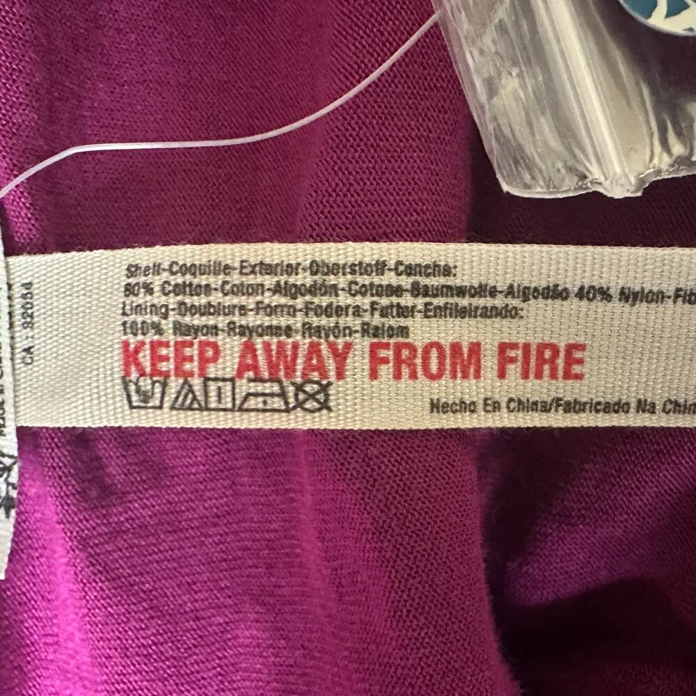 NWT Free People Daydream Dress Womens L Magenta Purple Lace Sleeveless Backless - Image 7