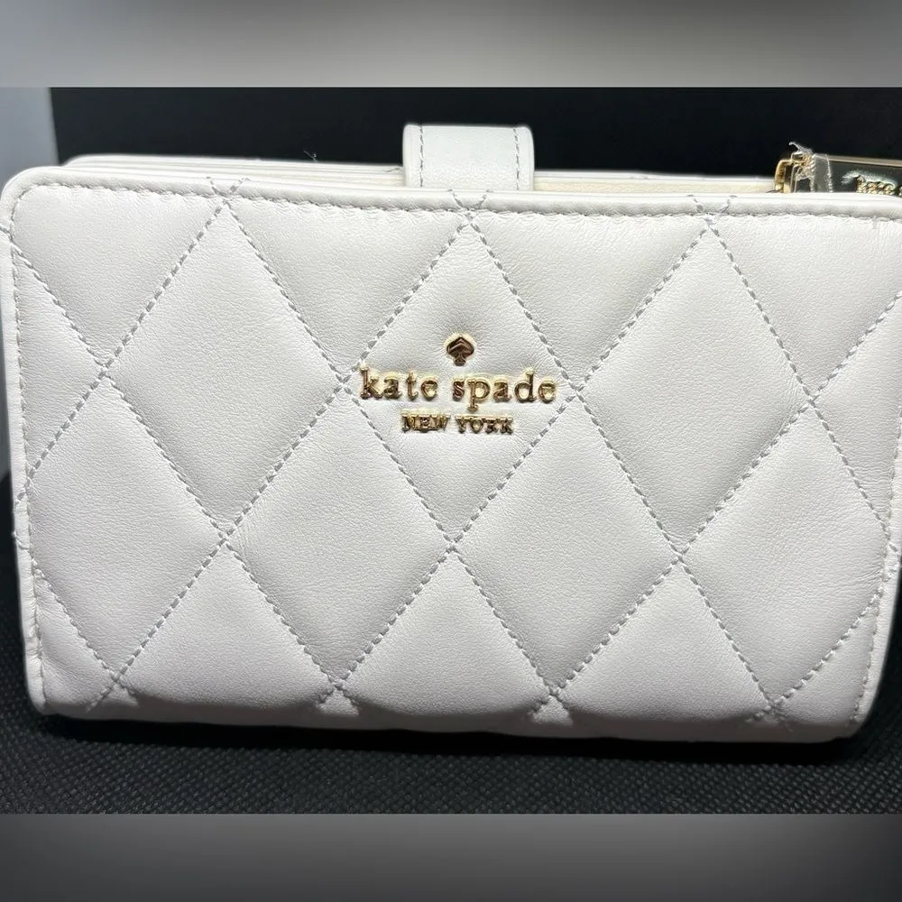 NWT Kate Spade Medium Bifold Wallet - Image 5