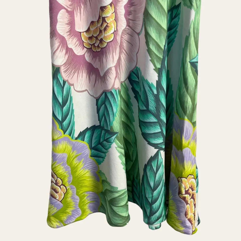 Mara Hoffman Floral Ponte Swing Shift Dress Size XS - Image 7