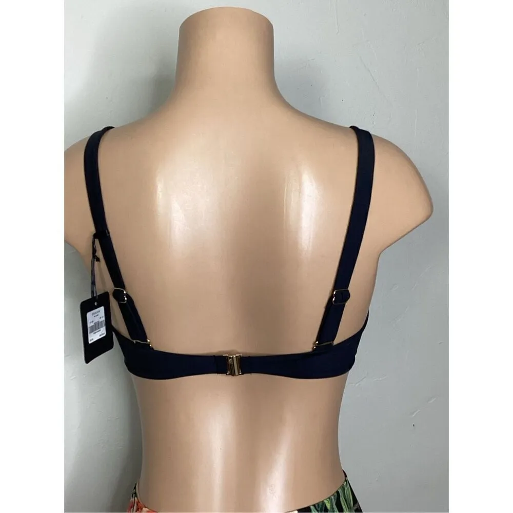 New. Honey Birdette Stevie Swim bra. 34D Black Size undefined - Image 5