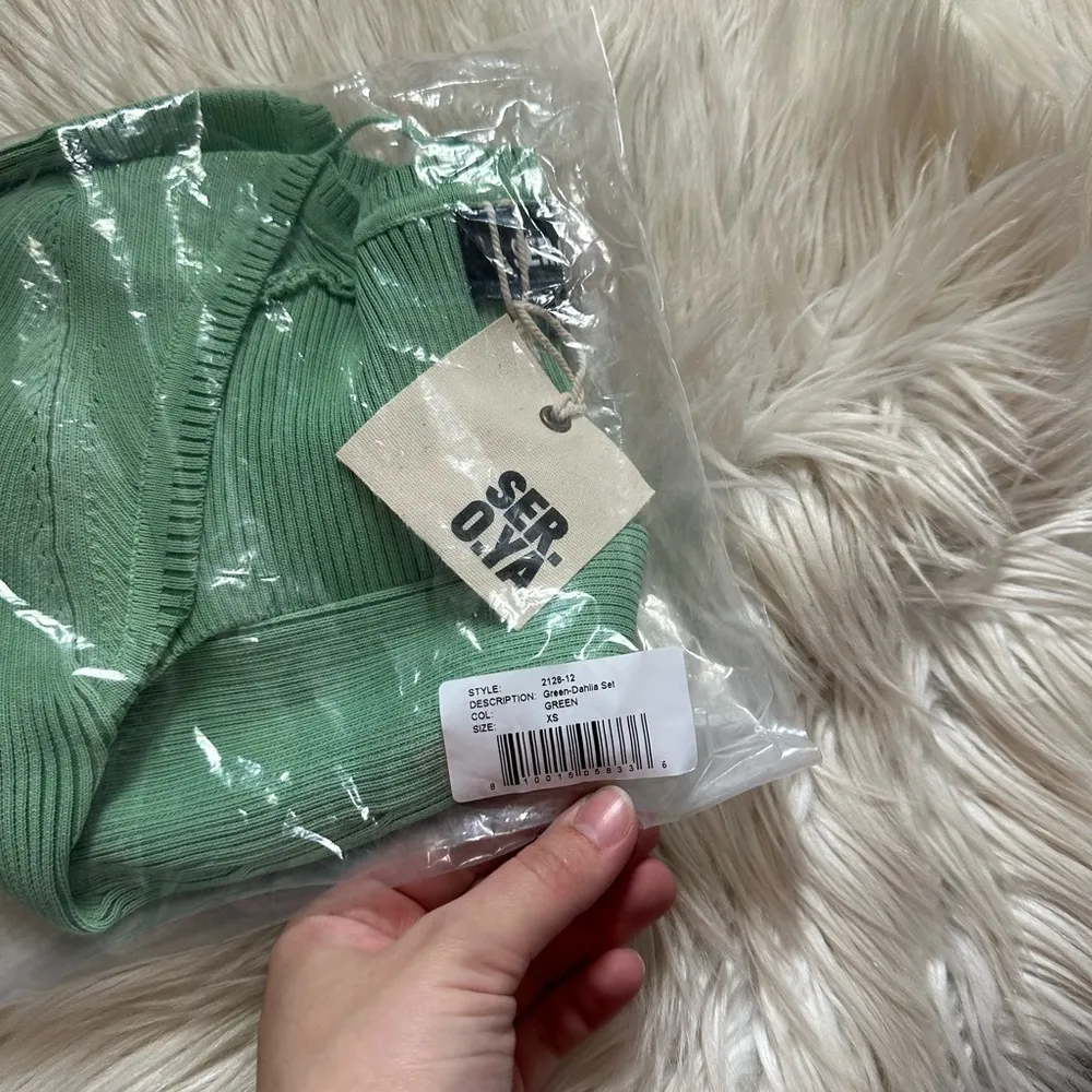 SER.O.YA Dahlia Set In Green Size XS - Image 11