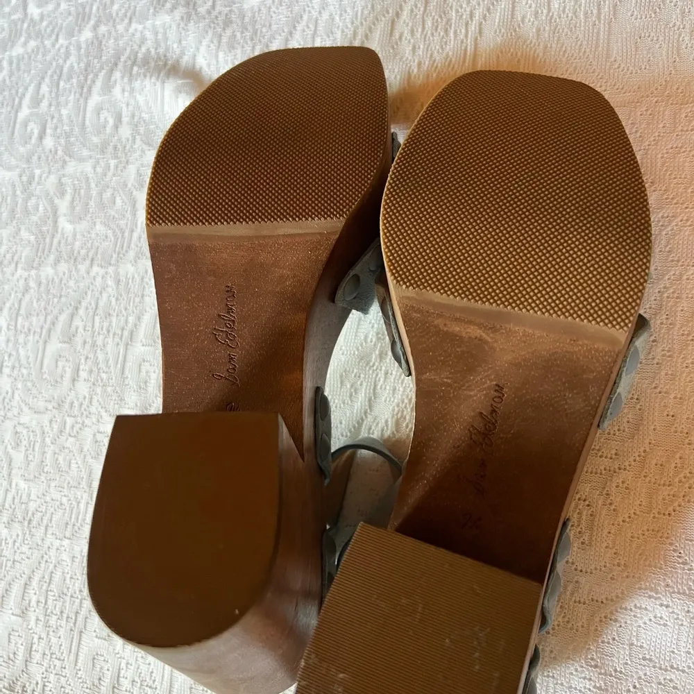 Women's Josefine Sky Blue Platform Wedge Sandals Size 7.5 - Image 10