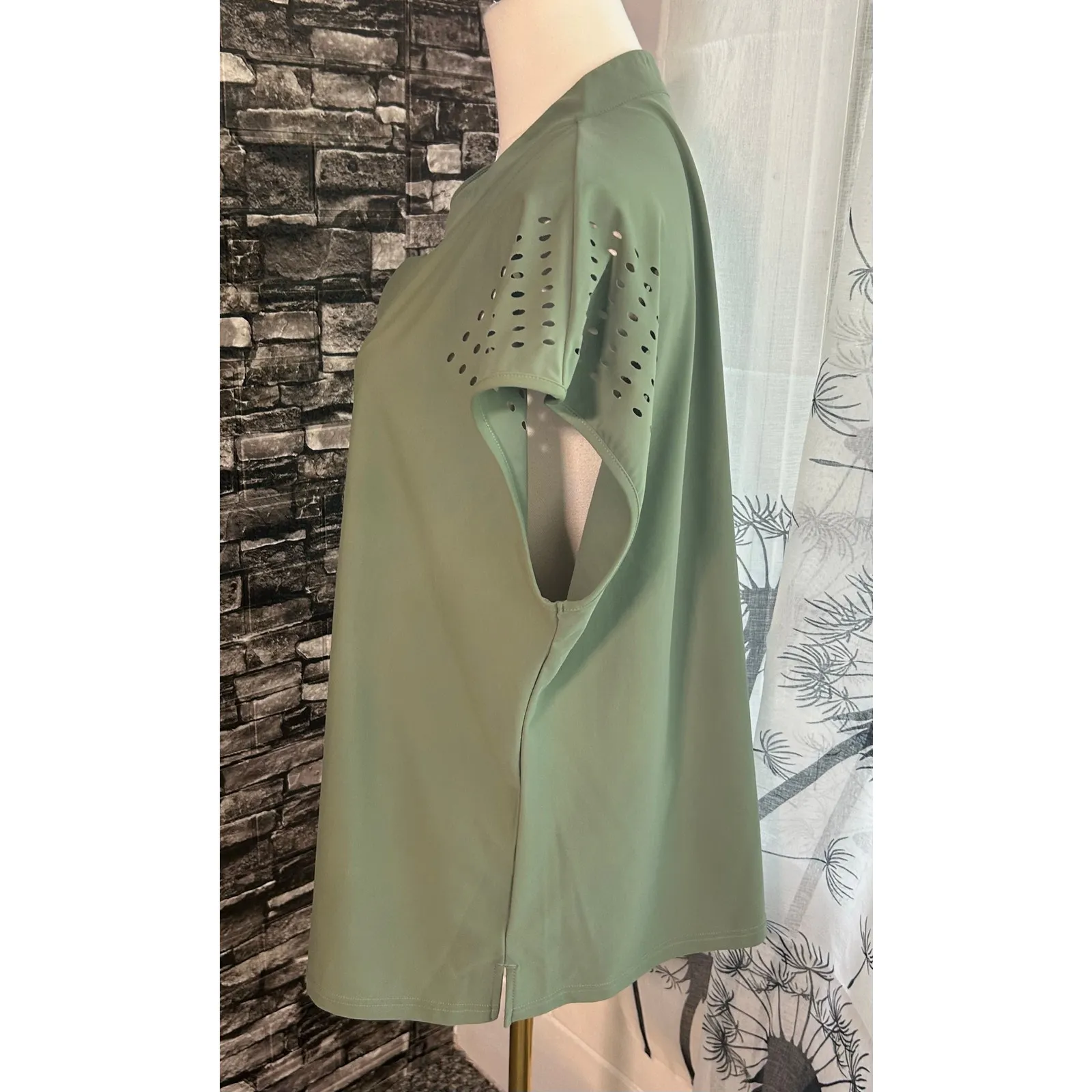 Sooth feel Women XXL Golf Cap Sleeve V - Image 4