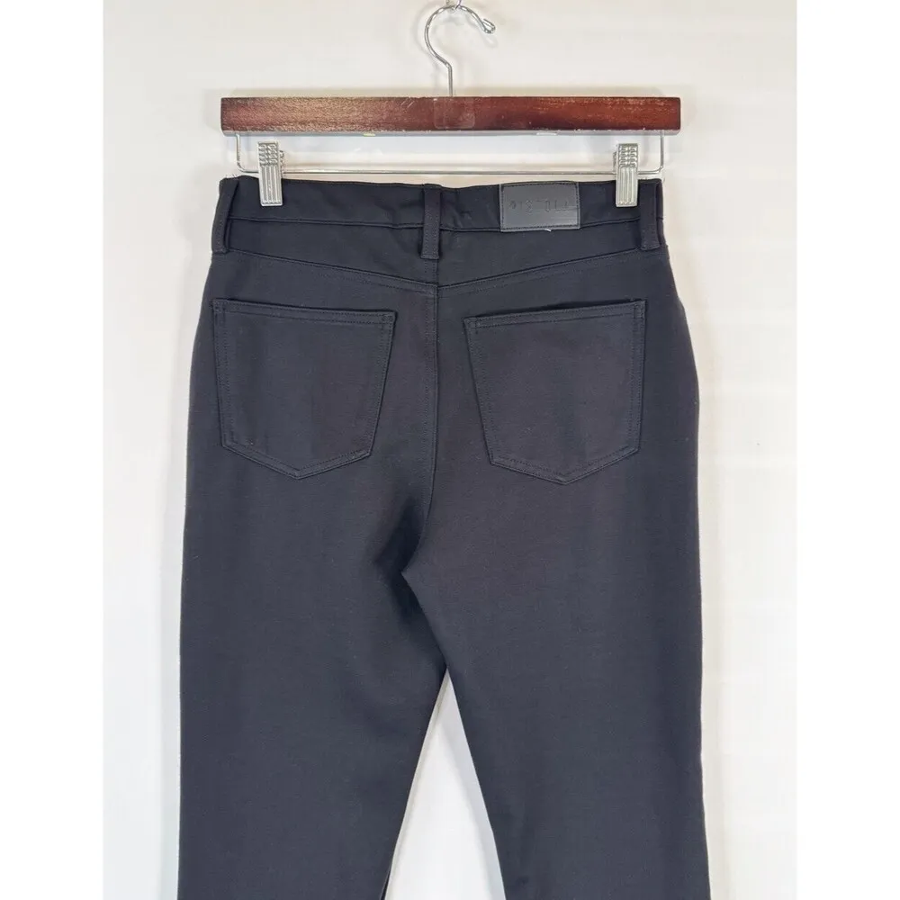 Pistola Womens Jeans Black Denim Kendall Skinny Ankle Stretch Dark Wash Size 26 - Image 11